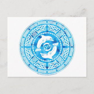 Celtic Dolphin Briefkaart