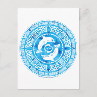 Celtic Dolphin Briefkaart
