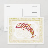 Celtic Dolphin Briefkaart (Voorkant / Achterkant)