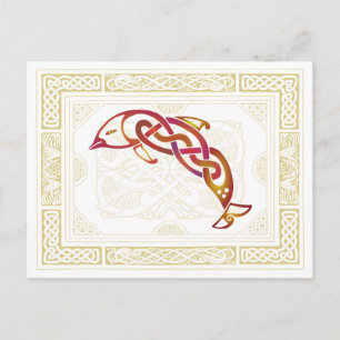 Celtic Dolphin Briefkaart
