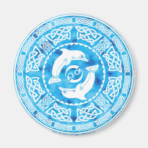Celtic Dolphin Magneet