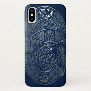 Celtic Dragon Blue iPhone X Hoesje