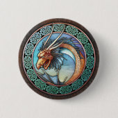 Celtic Dragon Button (Voorkant)