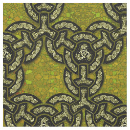 Celtic Dragon Chain of Dark Gold Stof