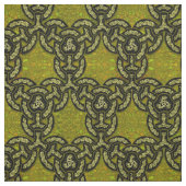 Celtic Dragon Chain of Dark Gold Stof (Swatch)