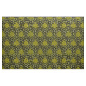 Celtic Dragon Chain of Dark Gold Stof (Fat Quarter)