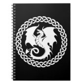Celtic Dragon Circle Notitieboek (Voorkant)
