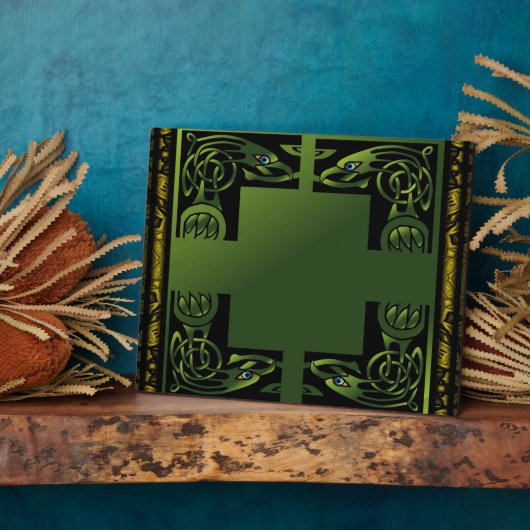 Celtic Dragon Fotoplaat (Zijkant)