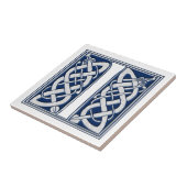 Celtic Dragon Initiaal I Tegeltje (Zijkant)