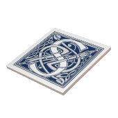 Celtic Dragon Initiaal S Tegeltje (Zijkant)