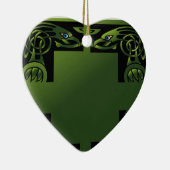 Celtic Dragon Keramisch Ornament (Rechts)