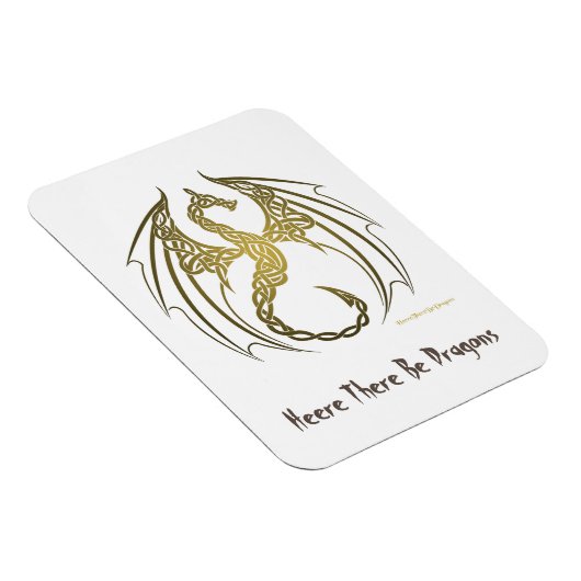 Celtic Dragon Magnet Magneet (Rechterzijde)