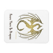 Celtic Dragon Magnet Magneet (Horizontaal)