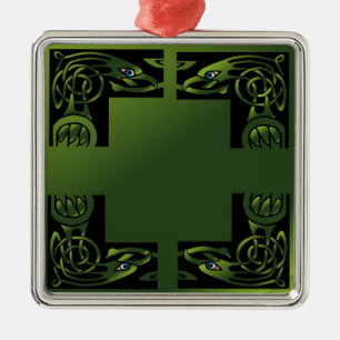 Celtic Dragon Metalen Ornament