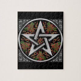 Celtic Dragon Pentagram Legpuzzel