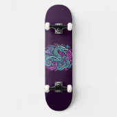 Celtic Dragon Persoonlijk Skateboard (Voorkant)
