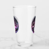 Celtic Dragon Round Glas (Rechts)