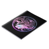 Celtic Dragon Round Notitieboek (Linkerzijde)