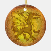 Celtic Dragon Shield Ornament (Voorkant)