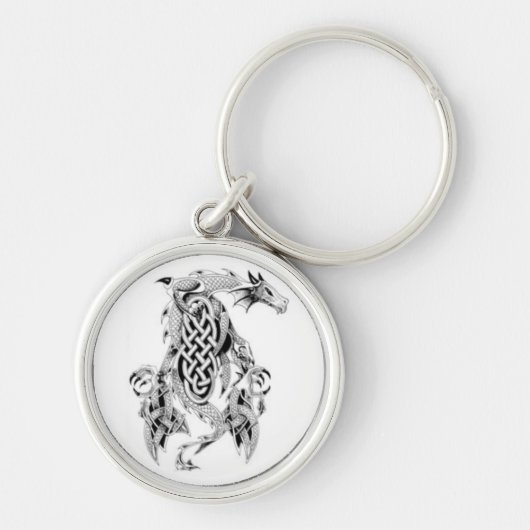 Celtic Dragon Sleutelhanger (Voorkant)