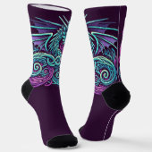 Celtic Dragon Sokken (Gebogen)