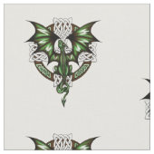 Celtic Dragon Stof (Close Up)