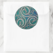 Celtic Dragon Triskele Sticker (Tas)