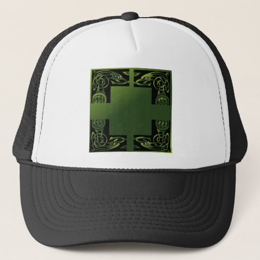 Celtic Dragon Trucker Pet (Voorkant)