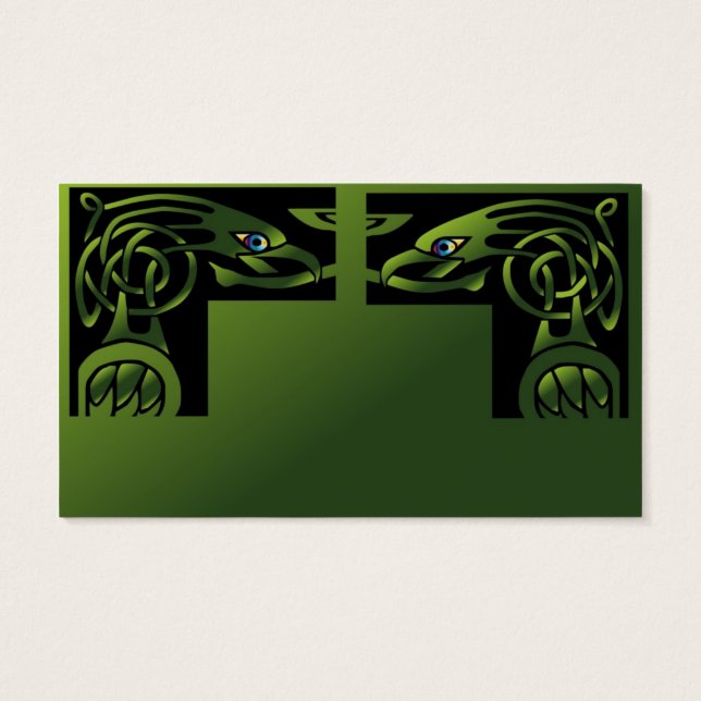 Celtic Dragon Visitekaartjes (Achterkant)