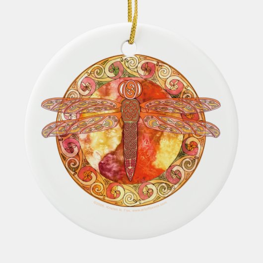 Celtic Dragonfly Ornament (Voorkant)