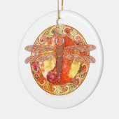 Celtic Dragonfly Ornament (Links)