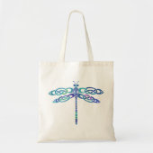 Celtic Dragonfly Tote Bag (Voorkant)