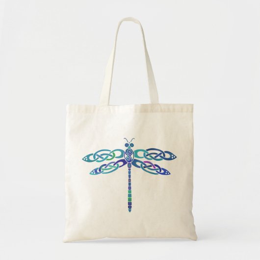 Celtic Dragonfly Tote Bag (Voorkant)