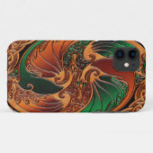 Celtic Dragons Case-Mate iPhone Case (Achterkant (horizontaal))