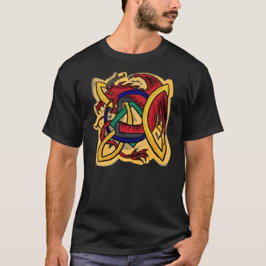 Celtic drakenjongens t-shirt (Voorkant)