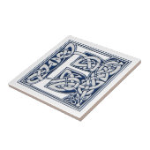 Celtic E monogram Tegeltje (Zijkant)
