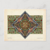 Celtic Eagles Design Briefkaart (Voorkant)