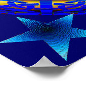 Celtic Earth Orb Midnight Print (Hoek)