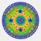 Celtic Earth Orb Sticker (Voorkant)