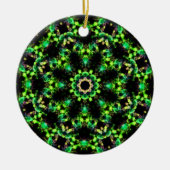 Celtic Emerald Wreath Ornament - 2 Sided Design (Voorkant)