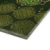 Celtic Enless Knot - Shamrock four-leaf clover Snijplank (Hoek)