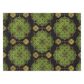 Celtic Enless Knot - Shamrock four-leaf Clover Tafelkleed (Voorkant (Horizontaal))