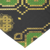 Celtic Enless Knot - Shamrock four-leaf Clover Tafelkleed (Gekanteld)