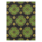 Celtic Enless Knot - Shamrock four-leaf Clover Tafelkleed (Voorkant)