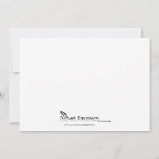 Celtic Eternity Knot Black Wedding Invitation Kaart (Achterkant)