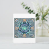 Celtic Eye of the World Briefkaart (Staand voorkant)
