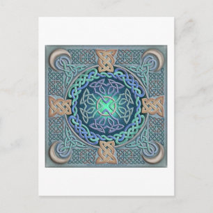 Celtic Eye of the World Briefkaart