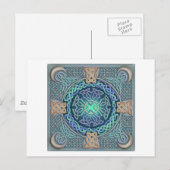Celtic Eye of the World Briefkaart (Voorkant / Achterkant)