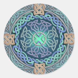 Celtic Eye of the World Ronde Sticker
