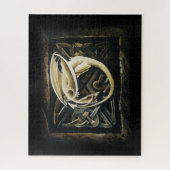 Celtic Familiar Dragon Legpuzzel (Verticaal)